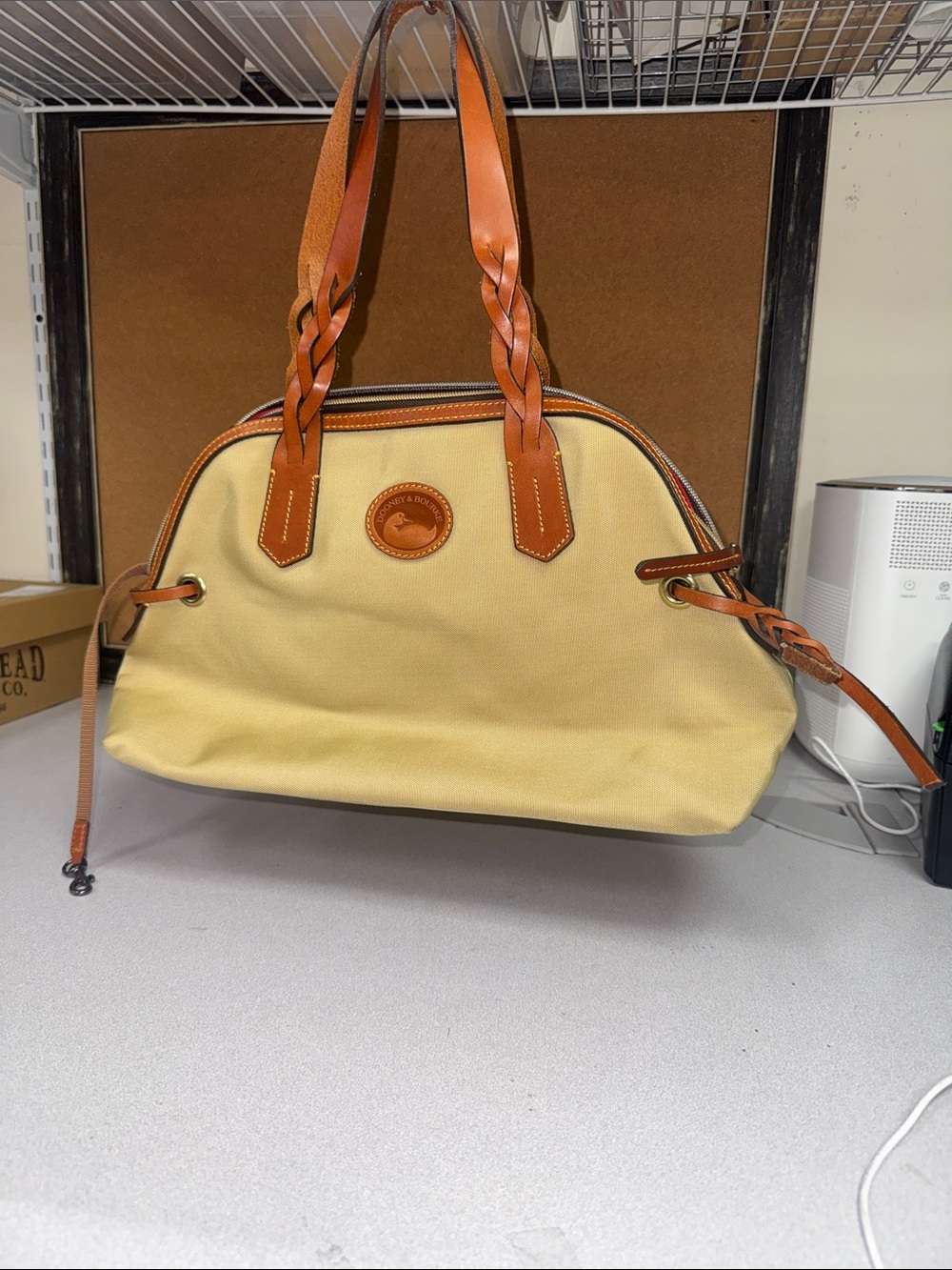 Dooney & Bourke Nylon/Leather Handbag